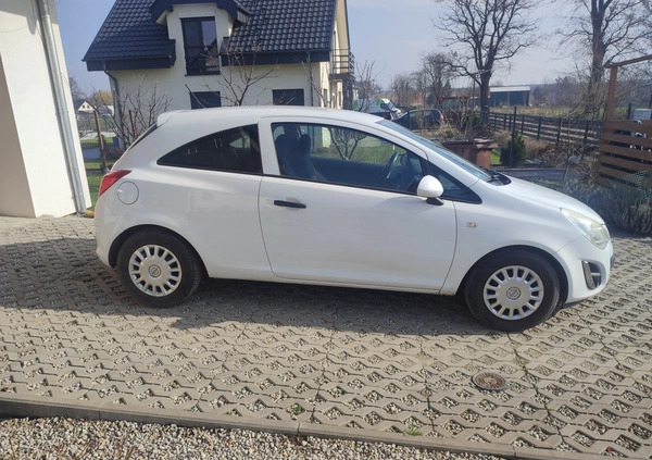 Opel Corsa cena 18300 przebieg: 163200, rok produkcji 2012 z Poznań małe 56